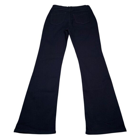 Curve Appeal Blue Curve Creator High Rise Boot Bootcut Jeans 8 29 Silver Buttons - Picture 2 of 8